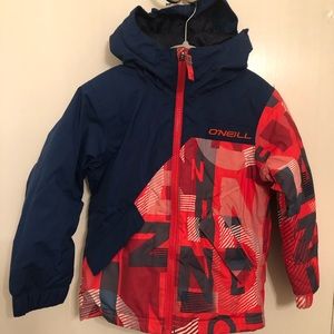 O’Neill Winter Jacket, Size 3T, Red and Blue